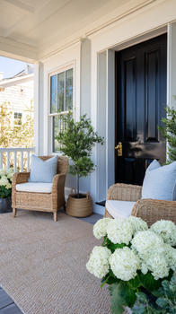 Simple Porch Refresh For Spring