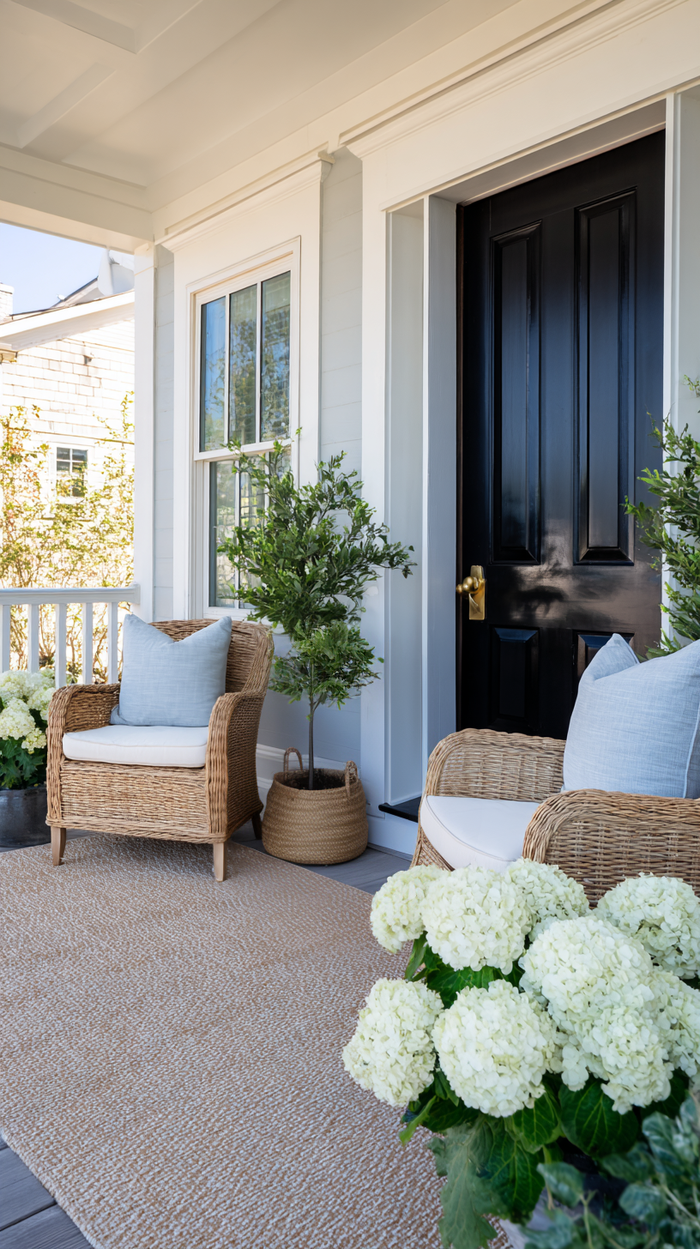 Simple Porch Refresh For Spring